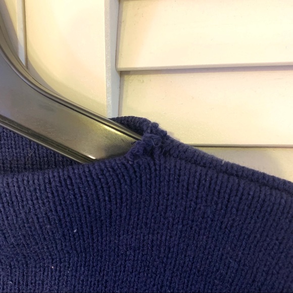 Vintage Izod Boat Neck Acrylic Sweater Size S - Picture 3 of 4